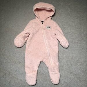THE NORTH FACE Baby Fleece One-Piece Pink 3-6 Months